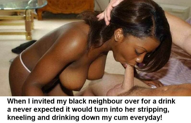 Tank reccomend Black white girls begging for cock captions