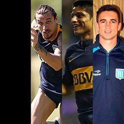 Argentine footballers naked