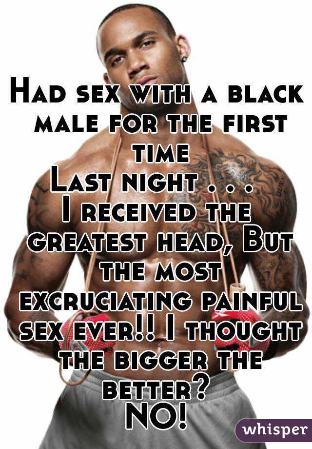 First Time With Black Man