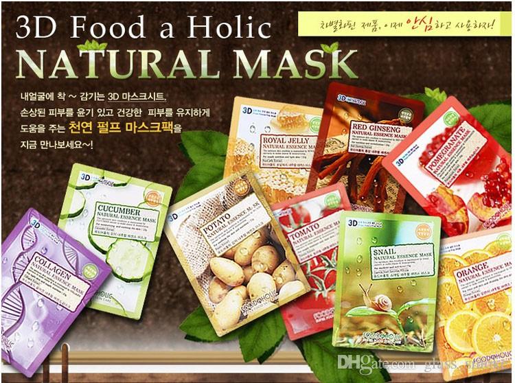 Food facial mask
