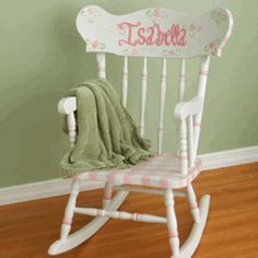 best of Adult chairs painted Hand rocking