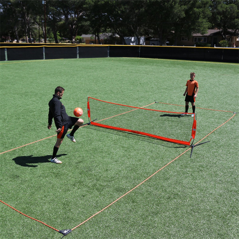 How to play soccer tennis