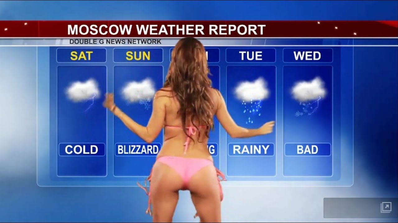 naked weather girls ass