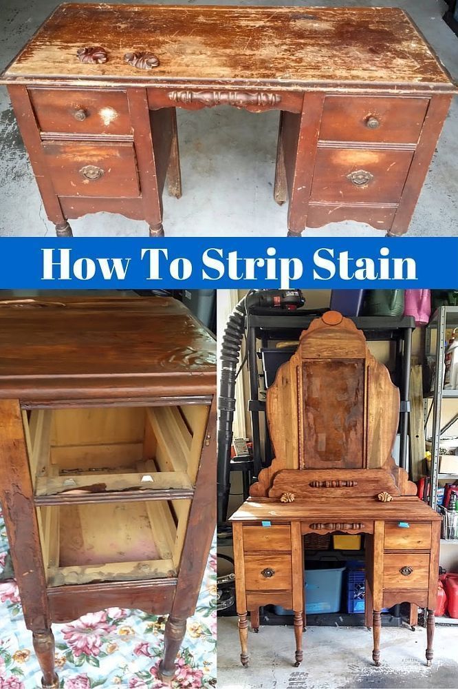 Paint stripper for antique wooden furniture