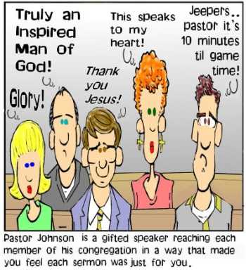Pastor sermon jokes