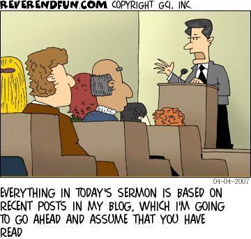 Pastor sermon jokes