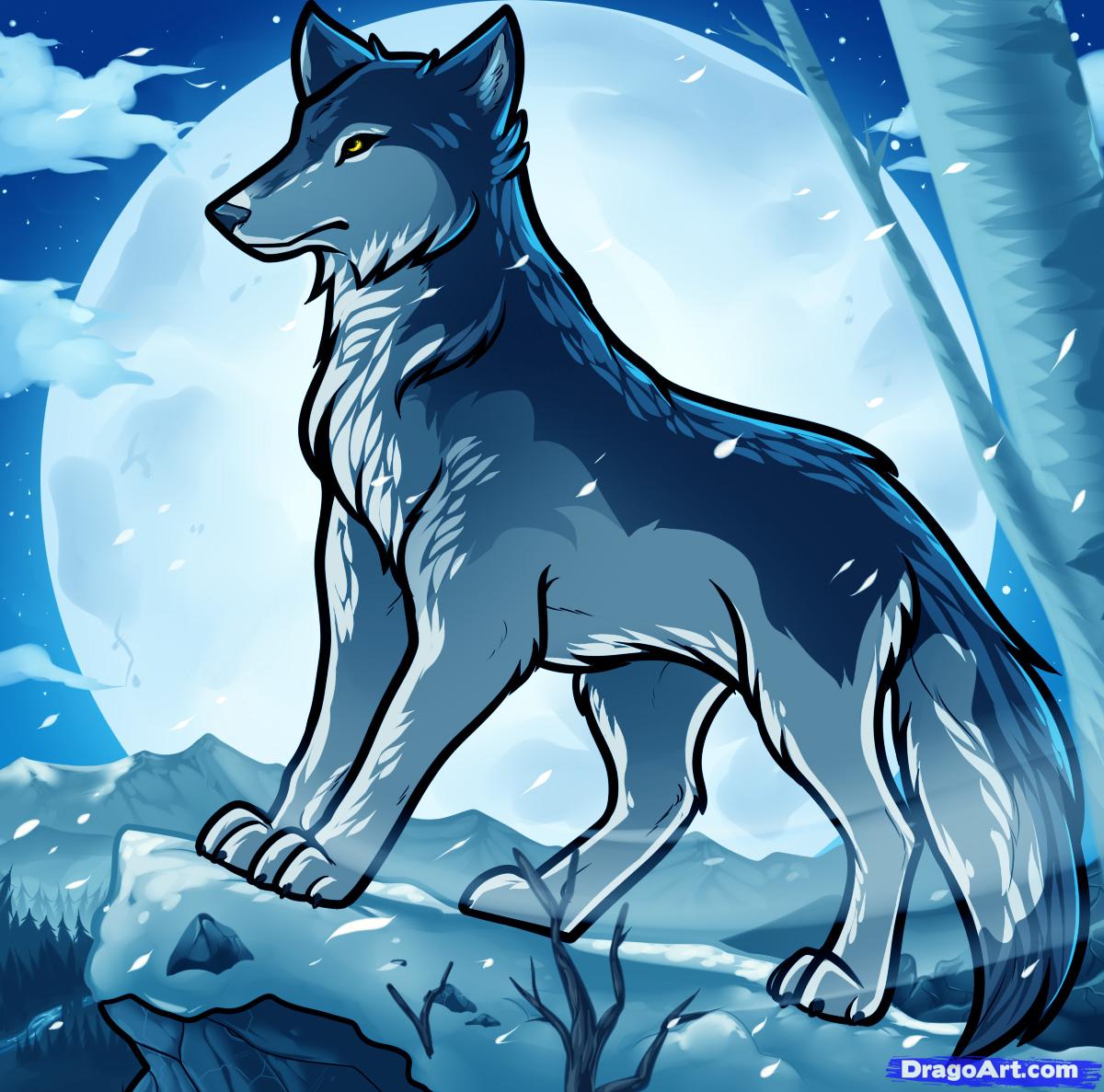 Pics of anime wolves