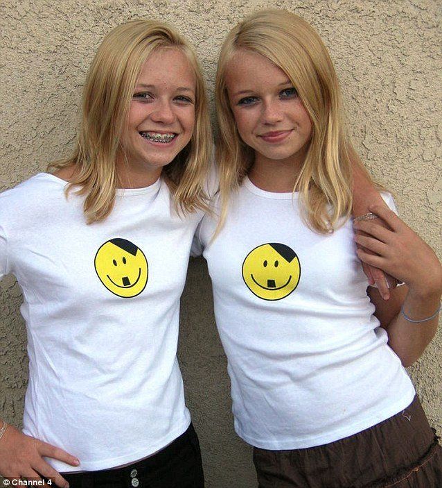 Nude teen twins