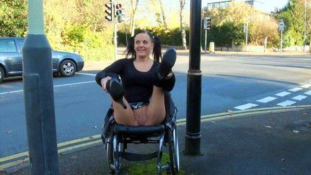 Juice reccomend Wheelchair girl nude public