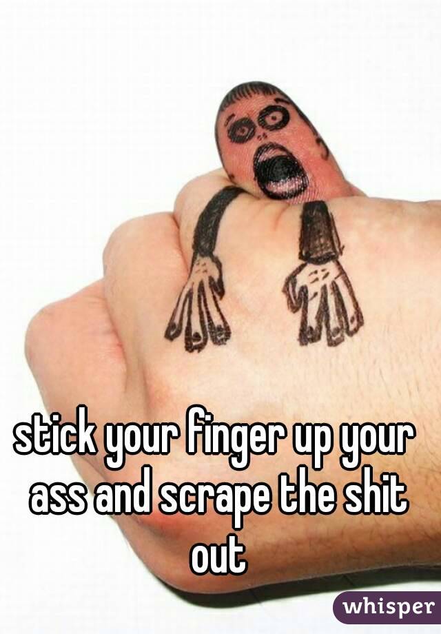 best of Sticks ass Wife his finger up